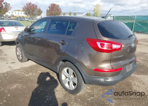2013 Kia Sportage Lx из США, поврежденный, VIN KNDPBCA23D7487640